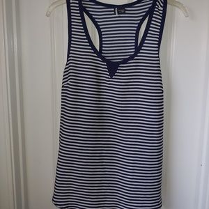 Sparkle & Fade Striped Tank